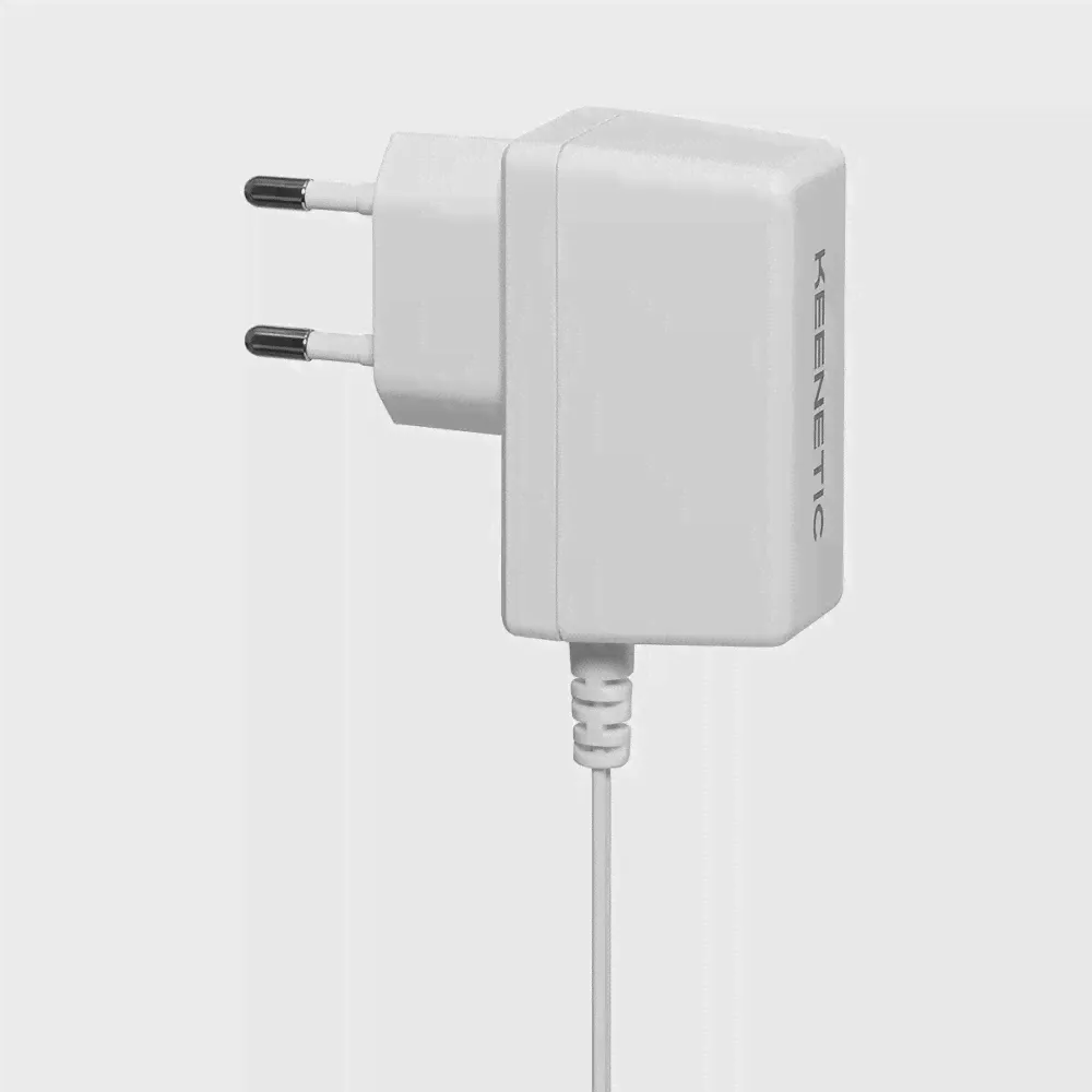 Блок питания 12V/1A (5.5мм x 2.5мм) (Keenetic KPS-1210)-0