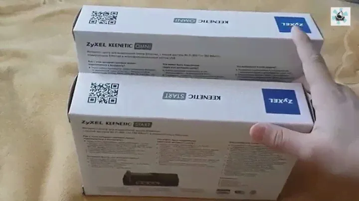 Распаковка ZyXEL Keenetic Omni