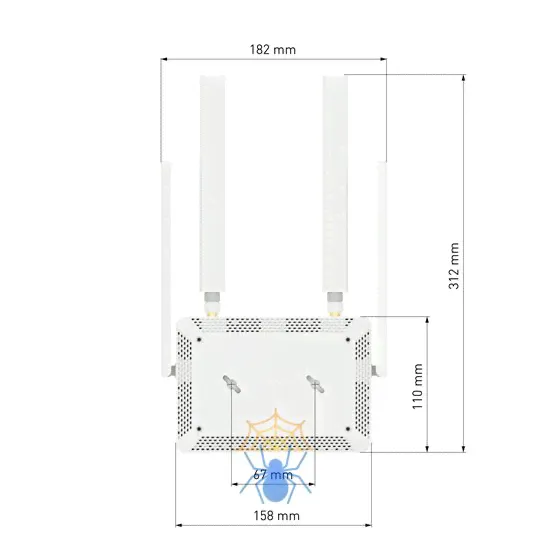 Роутер беспроводной Keenetic Runner 4G KN-2211-2