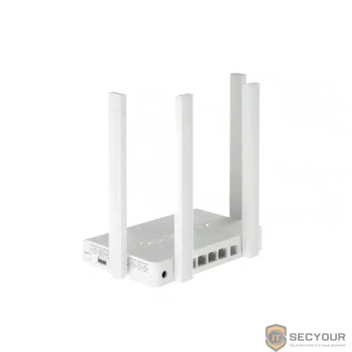 Keenetic Duo (KN-2110) Маршрутизатор беспроводной, для подключения по VDSL/ADSL с Wi-Fi AC1200, усилителями приема/передачи, управляемым коммутатор